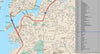 Brooklyn and Queens, New York City NY Map - with Local Streets
