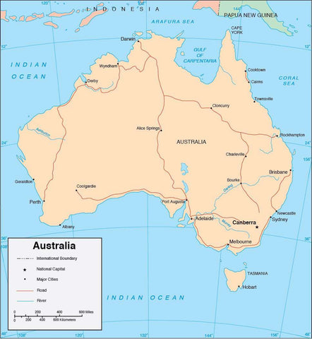 Download Australia map in Adobe Illustrator vector format AUS-XX-782490