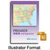 Premier USA with High Detail