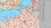 Poster Size Western Europe Map