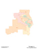 Digital Illinois Map with 2022 Congressional Districts