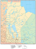 Manitoba Province Map