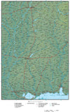 Digital Mississippi Terrain map in Adobe Illustrator vector format with Terrain MS-USA-942228