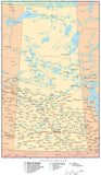 Saskatchewan Province Map