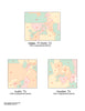 Digital Texas Map with 2022 Congressional Districts
