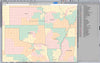 USA Map with Congressional Districts and Counties - Adobe Illustrator Format