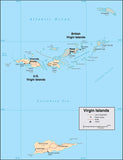 Digital Virgin Islands map in Adobe Illustrator vector format